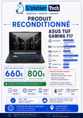 Ordinateur portable Asus TUF gaming F17